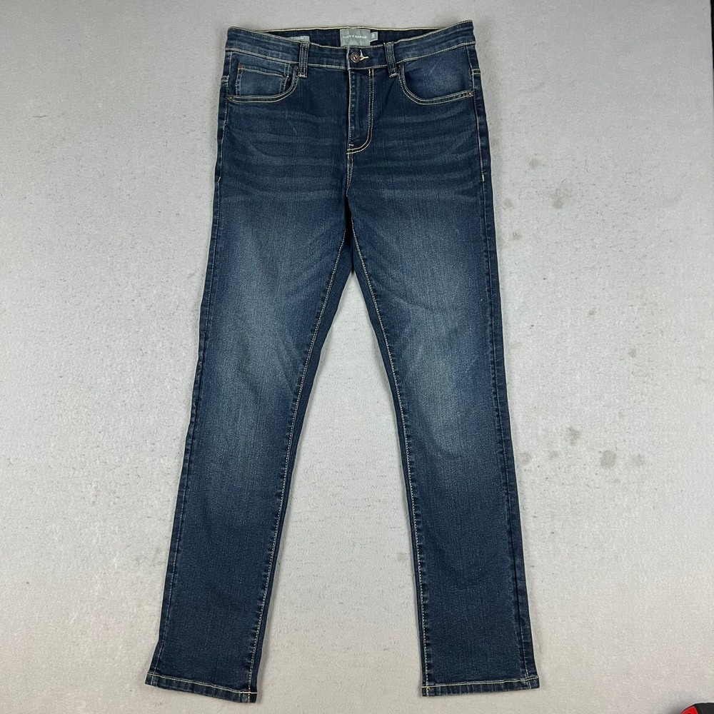 Lucky Brand Womens Authentic Skinny Stretch Jeans Dark Wash Indigo Size 20 32x31
